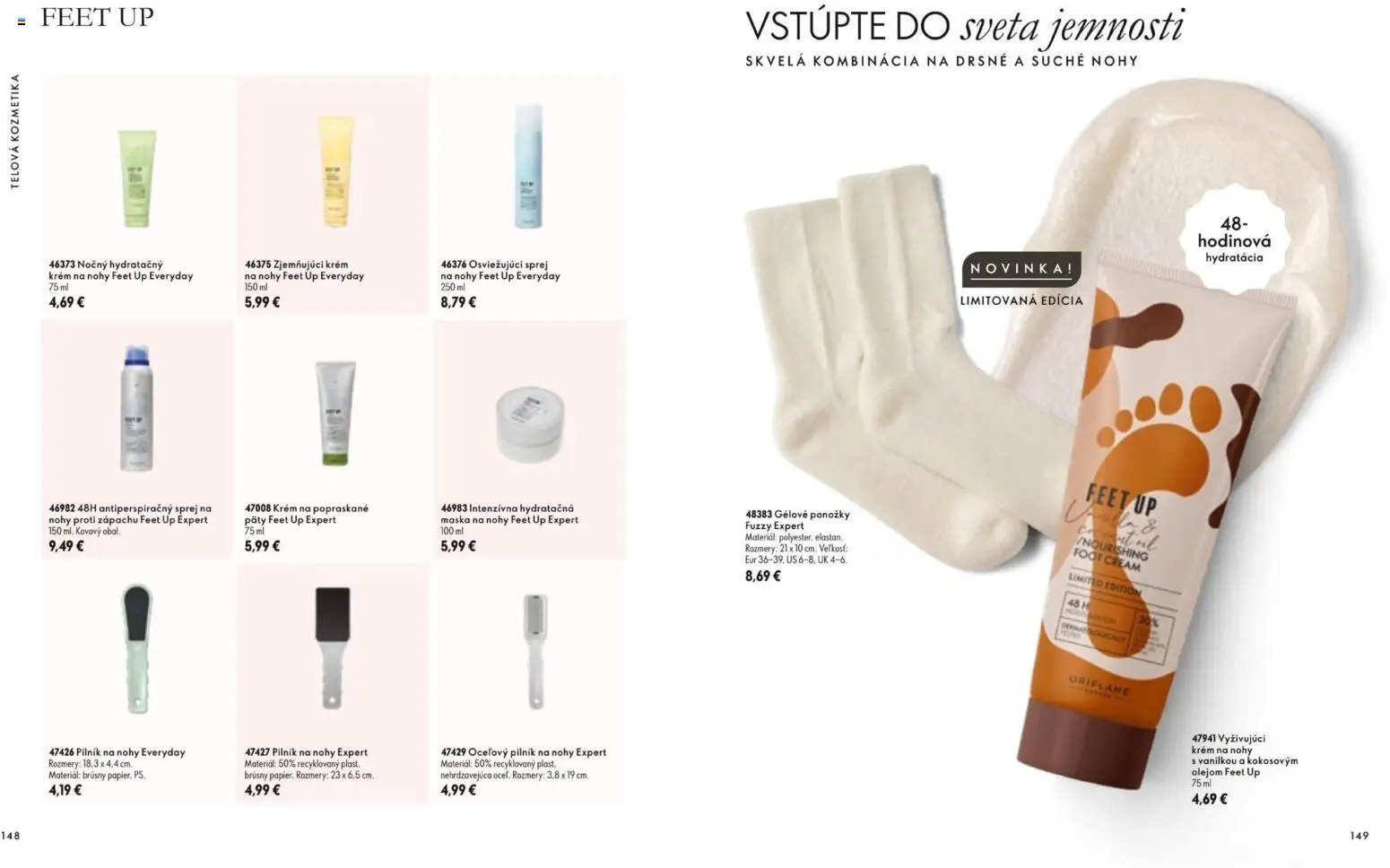 Náhľad Oriflame letáku platného od 11.11.2026 - Ponožky, Maska, Krém