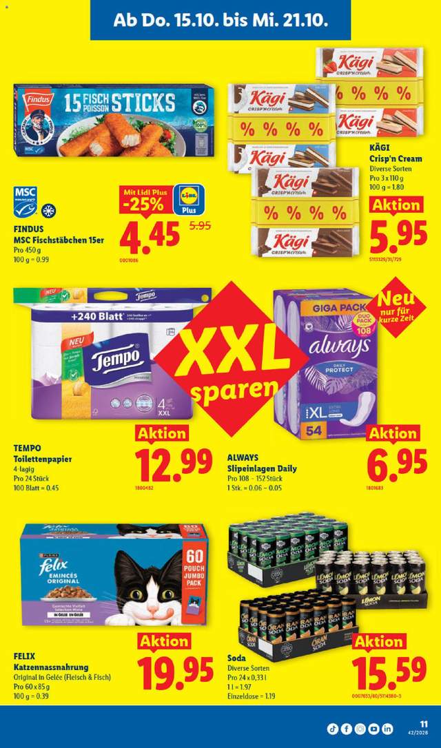 Neue Lidl Aktionen ab 15.10.