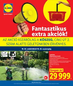 Lidl - Lidl Kőszeg megtekintése, amely érvényes 2026.10.22.-től