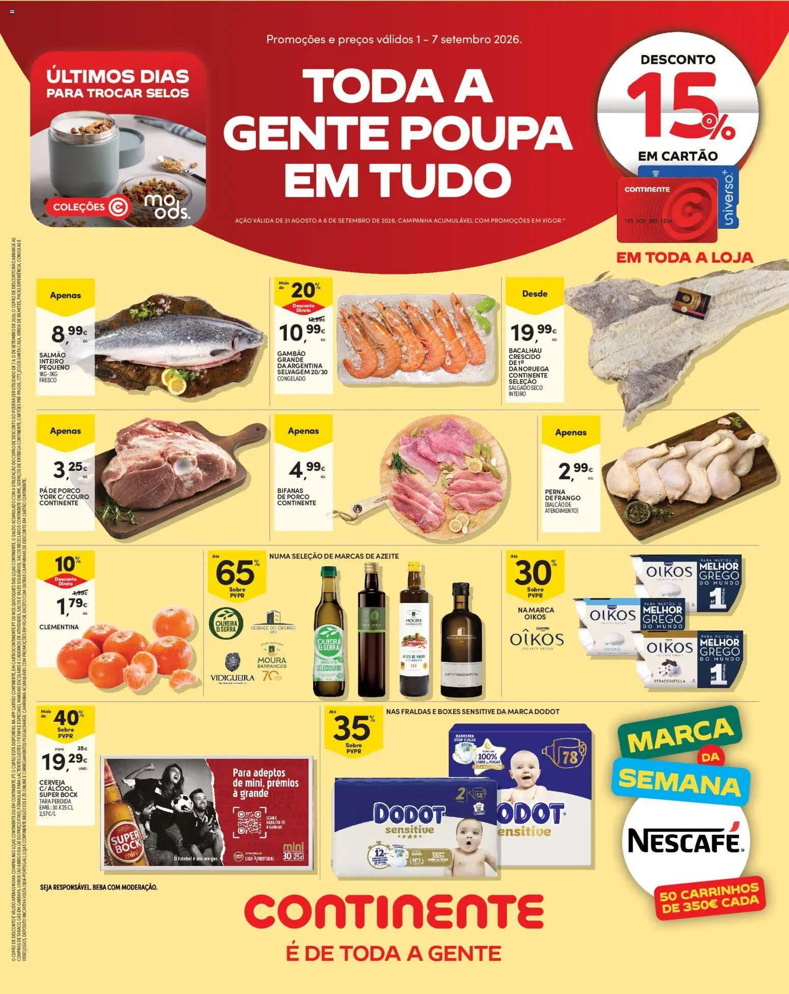 Pré-visualização do folheto da loja Continente válida a partir de 01/09/2026