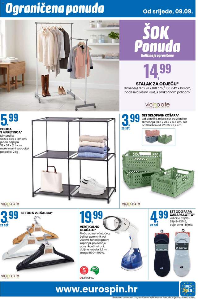 Novi Eurospin katalog od 09.09.