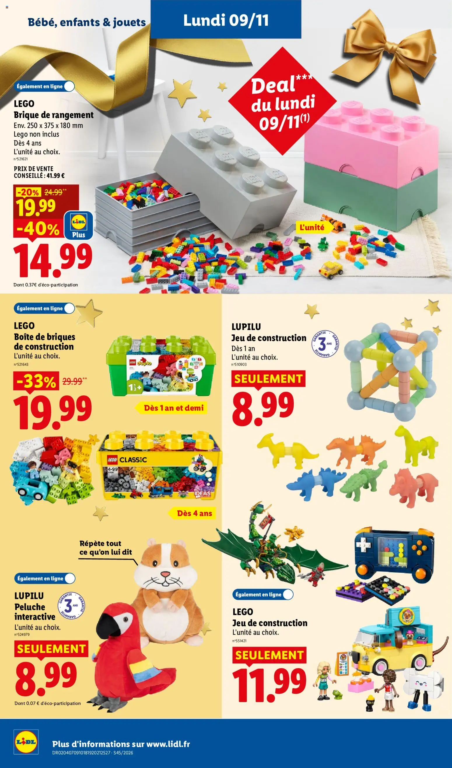Prévisualisation de LIDL catalogue du magasin LIDL formulaire valide 05/11/2026