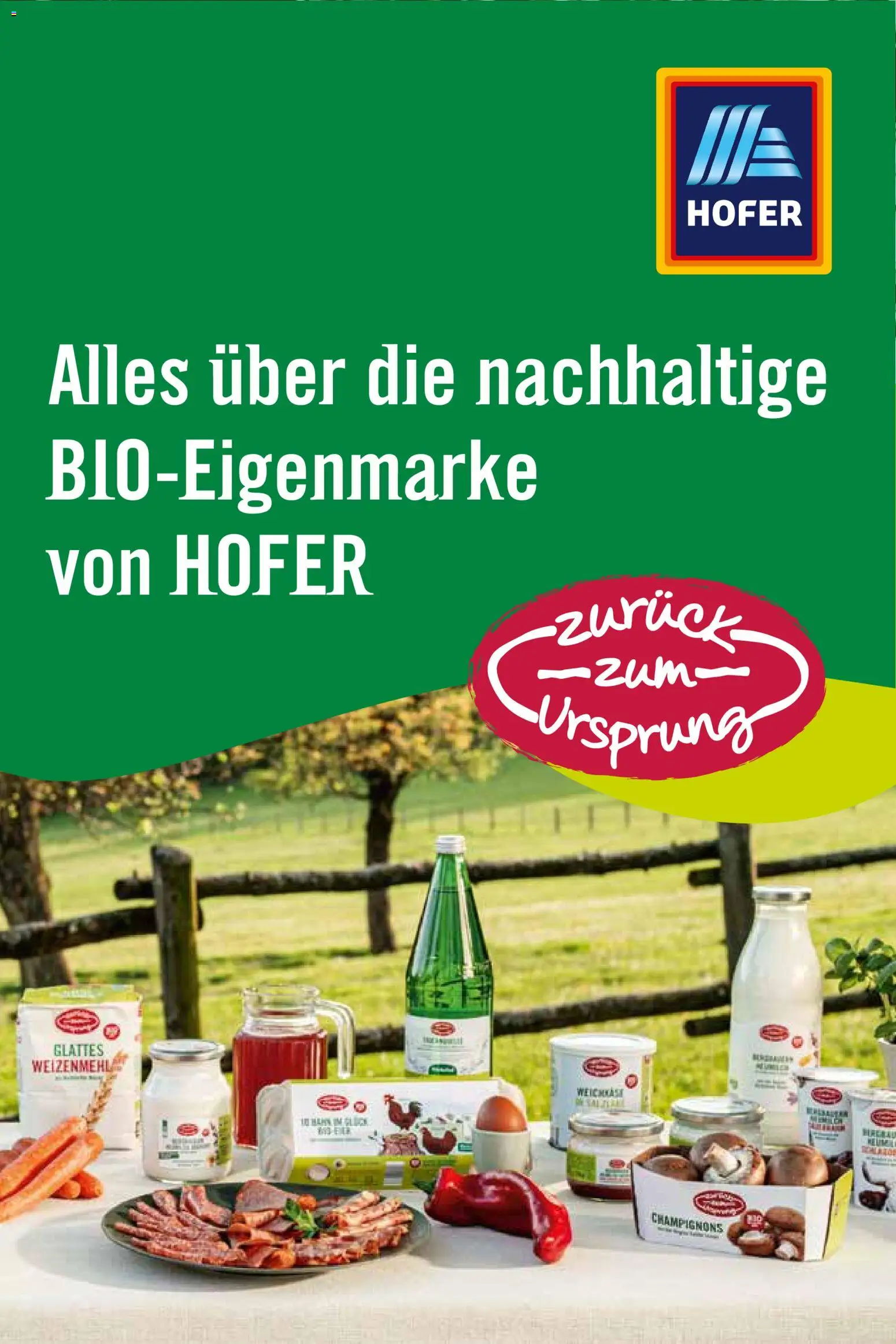 Vorschau der Angebote: Hofer Hofer Alles über die nachhaltige Bio-Eigenmarke von HOFER. gültig ab 01.05.2026