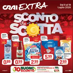 Anteprima dell'opuscolo CRAI volantino Extra Torino dal negozio CRAI valido da 09/07/2026