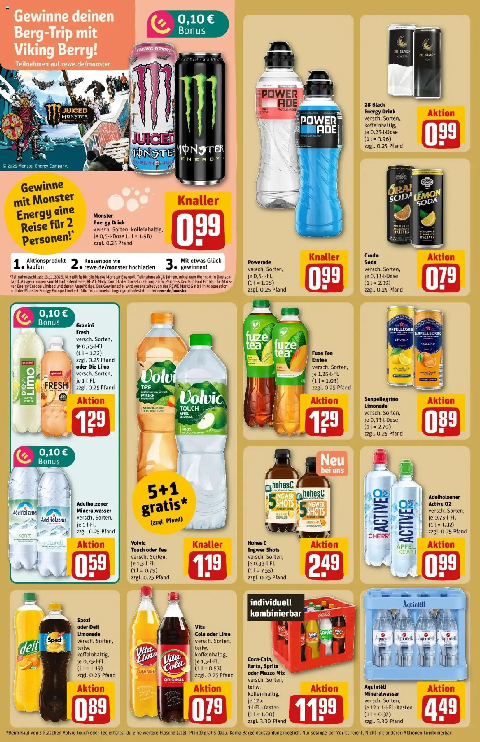 Vorschau von dem Prospekt des Geschäftes Rewe, gültig ab dem 26.10.2026