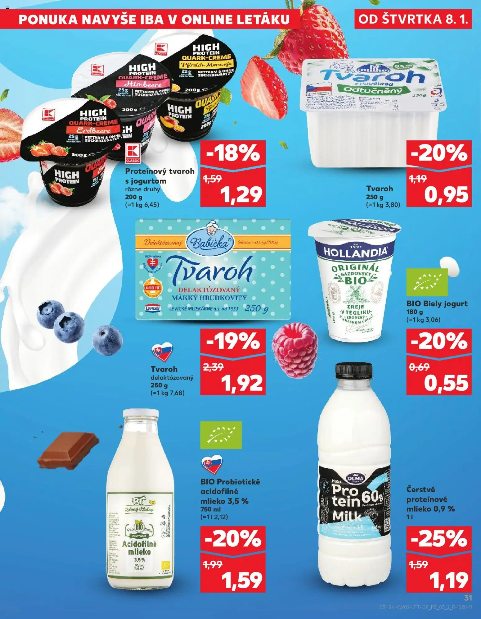 Náhľad Kaufland letáku platného od 08.01.2026