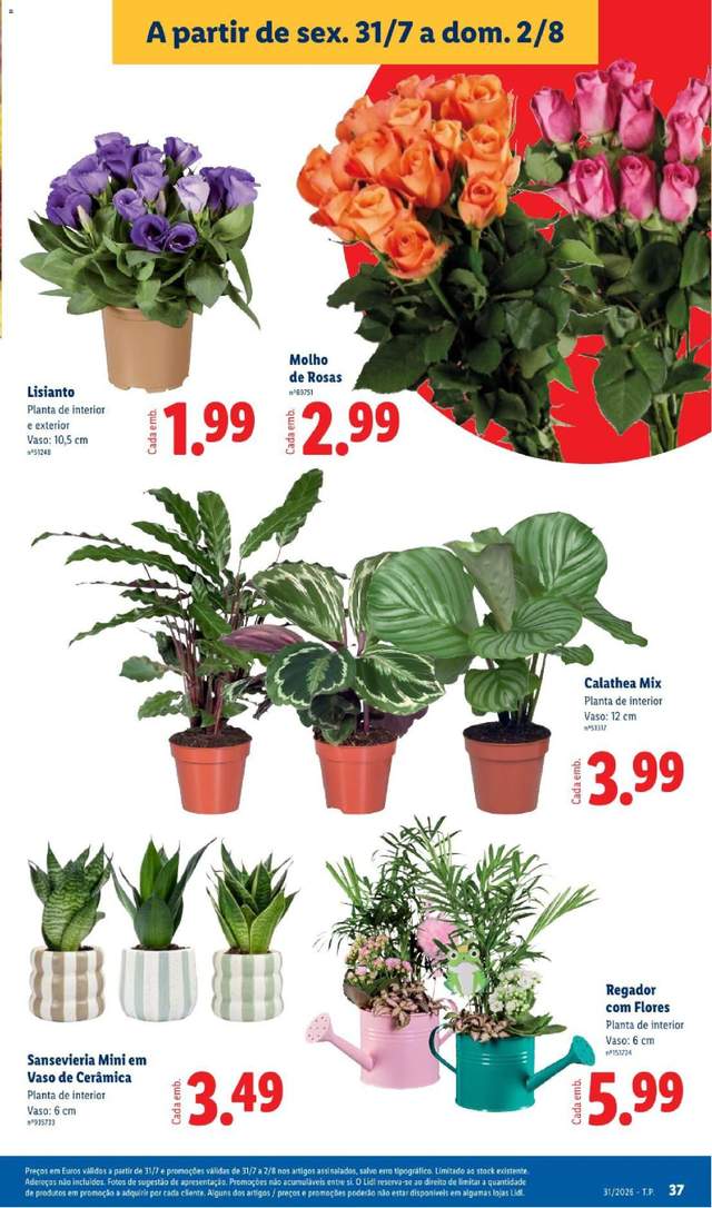 Novo folheto Lidl a partir de 27/07