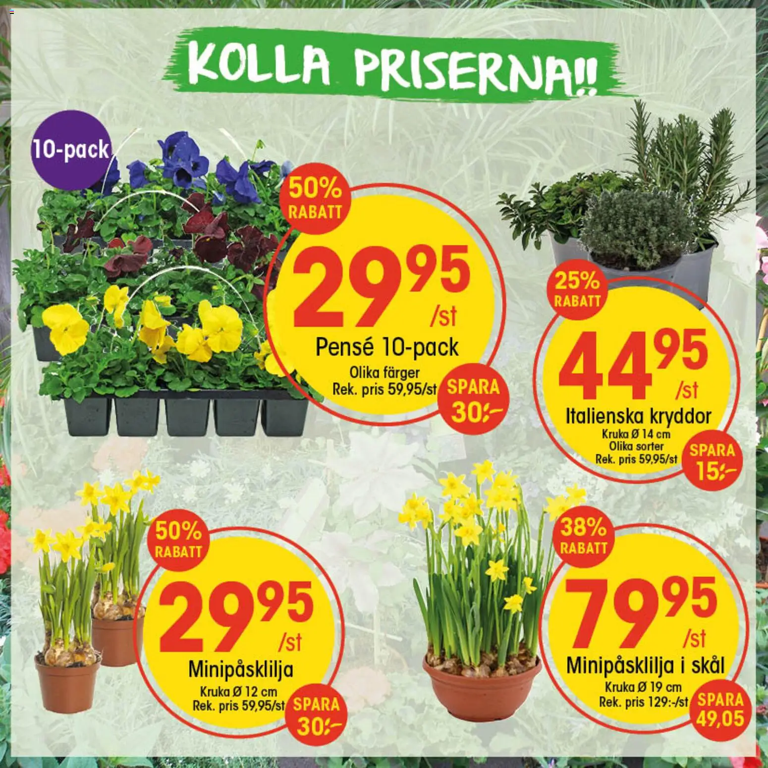 Förhandsgranska reklamblad EKO erbjudanden från butik EKO gäller från 02/03/2026 - Kruka, Kryddor
