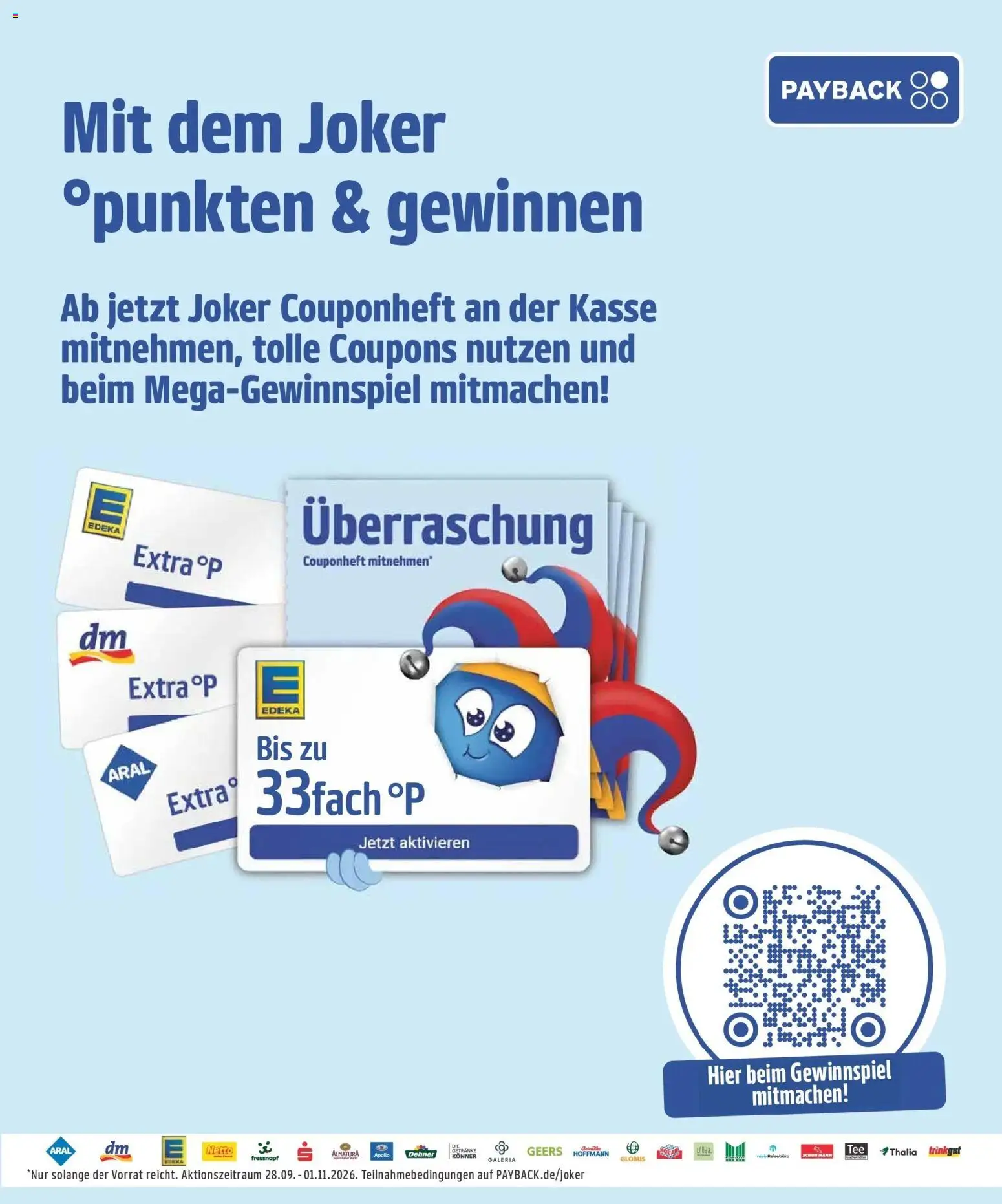 Vorschau von dem Prospekt des Geschäftes Edeka, gültig ab dem 26.10.2026