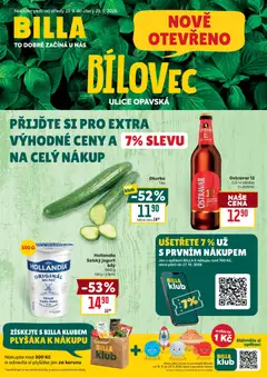 Náhled nabídky: Billa Billa leták - Bílovec platný od 23.09.2026