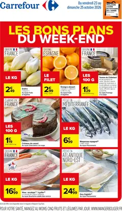 Prévisualisation de Carrefour les bons plans du week-end du magasin Carrefour formulaire valide 23/10/2026