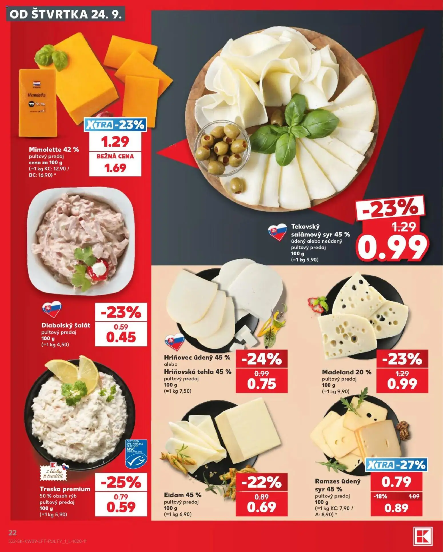 Náhľad Kaufland letáku platného od 24.09.2026