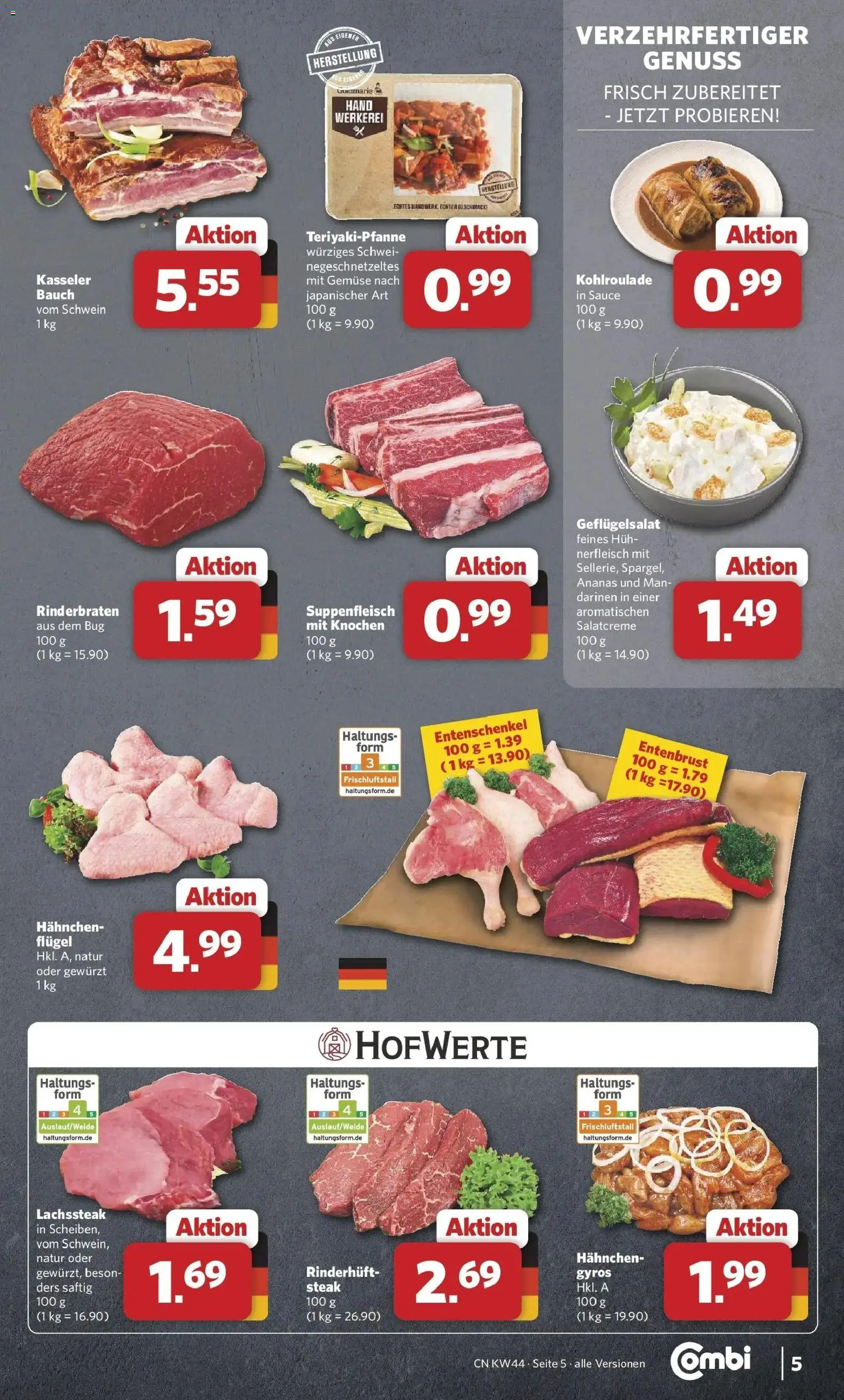 Vorschau von dem Prospekt des Geschäftes Combi, gültig ab dem 26.10.2026