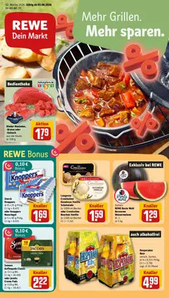 Vorschau von dem Prospekt des Geschäftes Rewe, gültig ab dem 03.08.2026