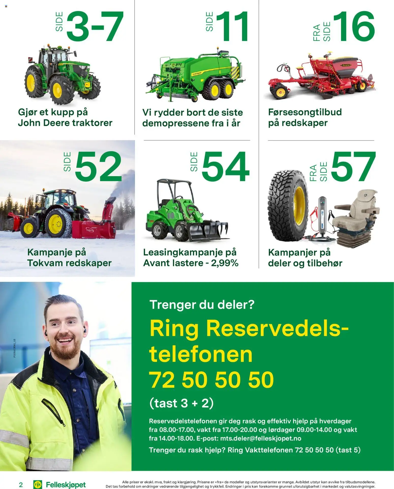 Forhåndsvis Felleskjøpet kundeavis akkuratnå sjekk ut førsesongkampanjene fra butikk Felleskjøpet gyldig fra 28/09/2026