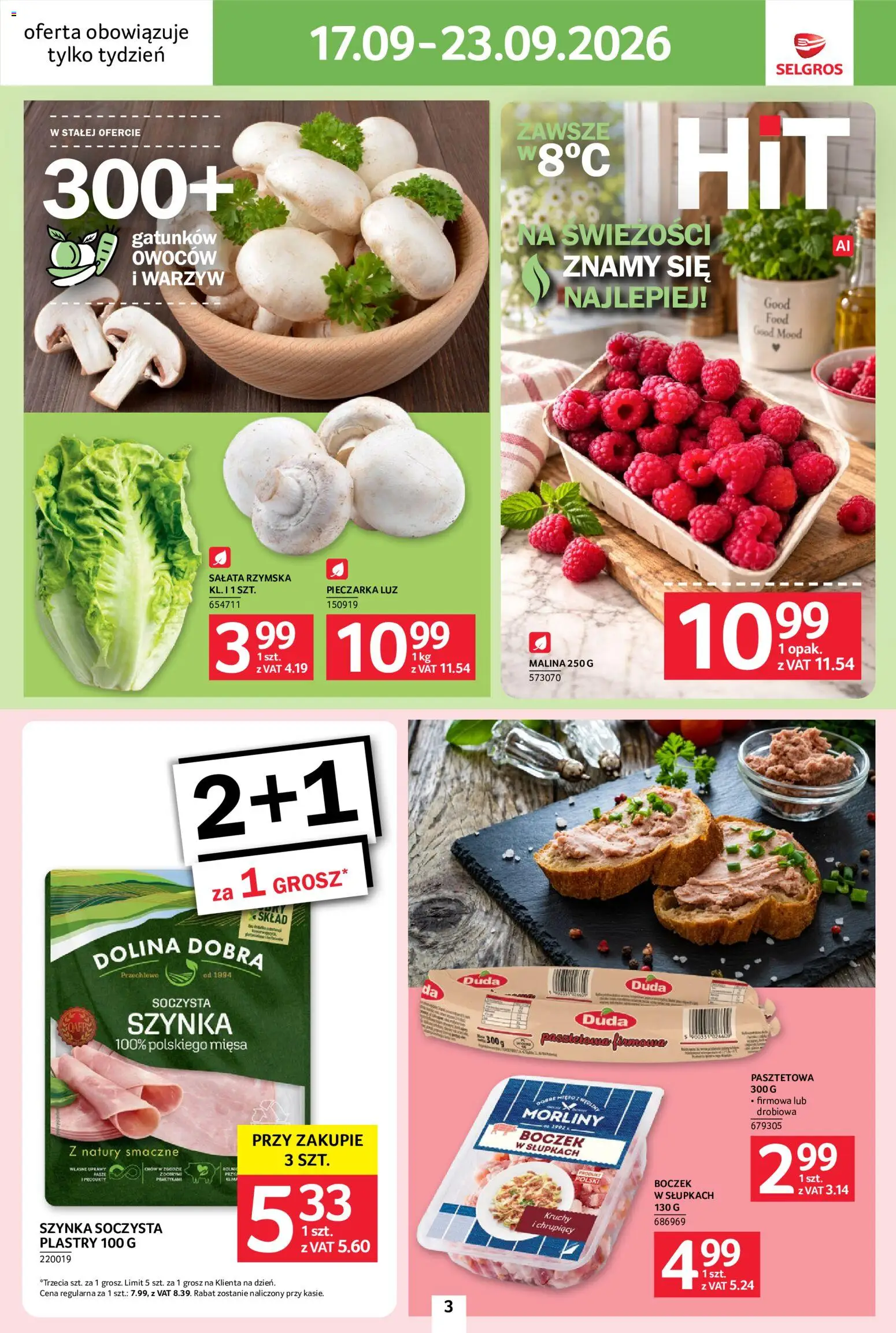 Pogląd gazetki "Selgros cash&carry gazetka - Jeszcze więcej super promocji" ze sklepu Selgros cash&carry ważnej od 17.09.2026