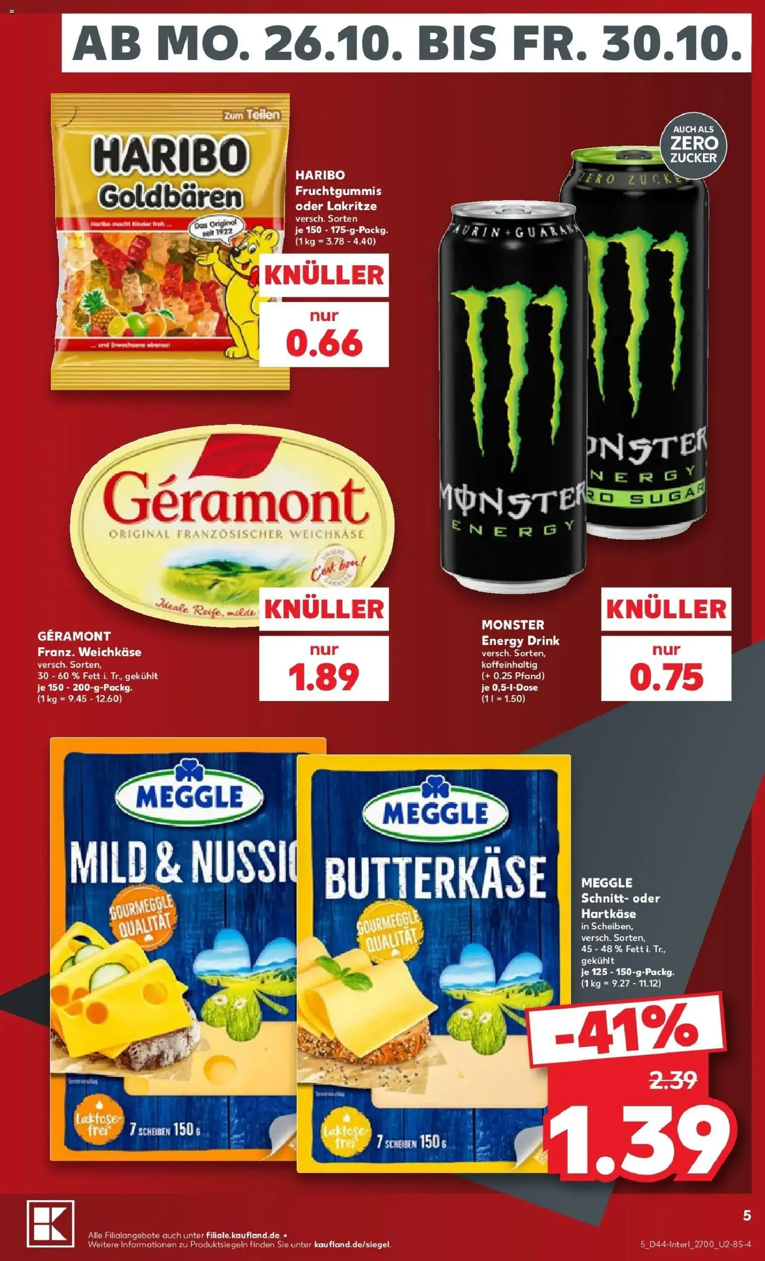Vorschau von dem Prospekt des Geschäftes Kaufland, gültig ab dem 26.10.2026