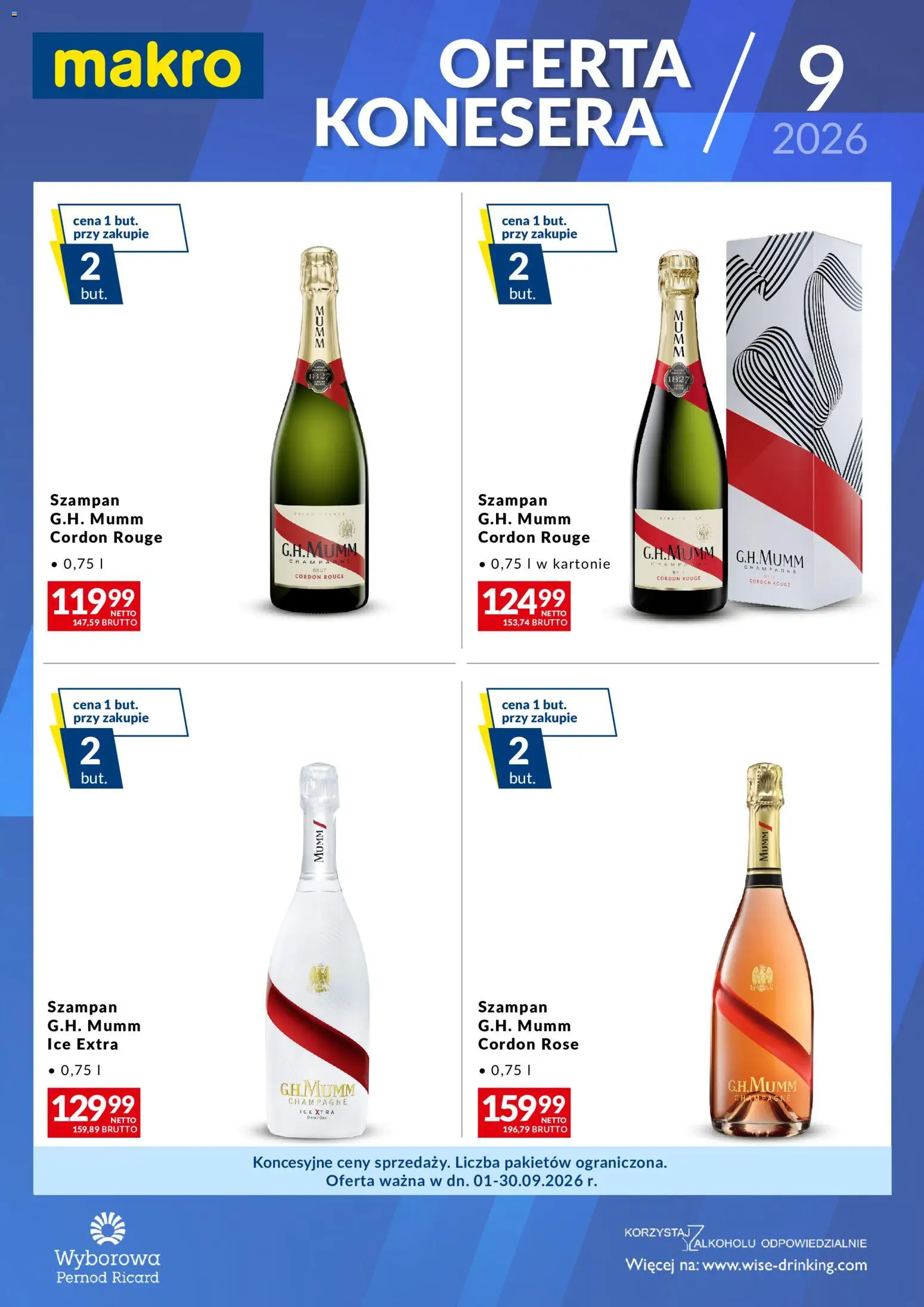 Pogląd gazetki "Makro gazetka - Konesera Wrzesień" ze sklepu Makro ważnej od 01.09.2026