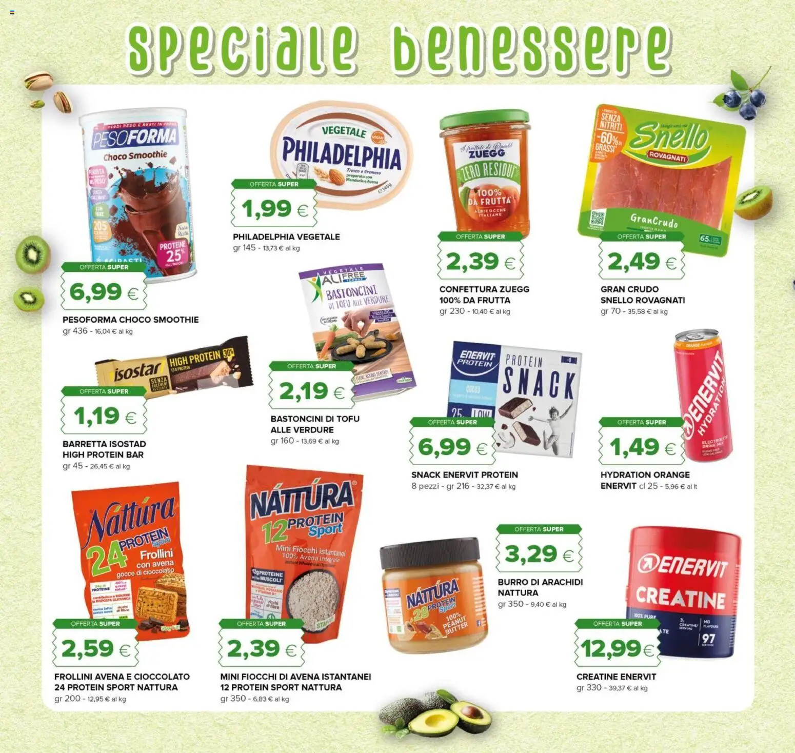 Anteprima dell'opuscolo Oasi volantino Roma dal negozio Oasi valido da 04/09/2026 - Tofu, Cioccolato, Frutta, Burro di arachidi, Arachidi, Albicocche, Fiocchi, Barretta