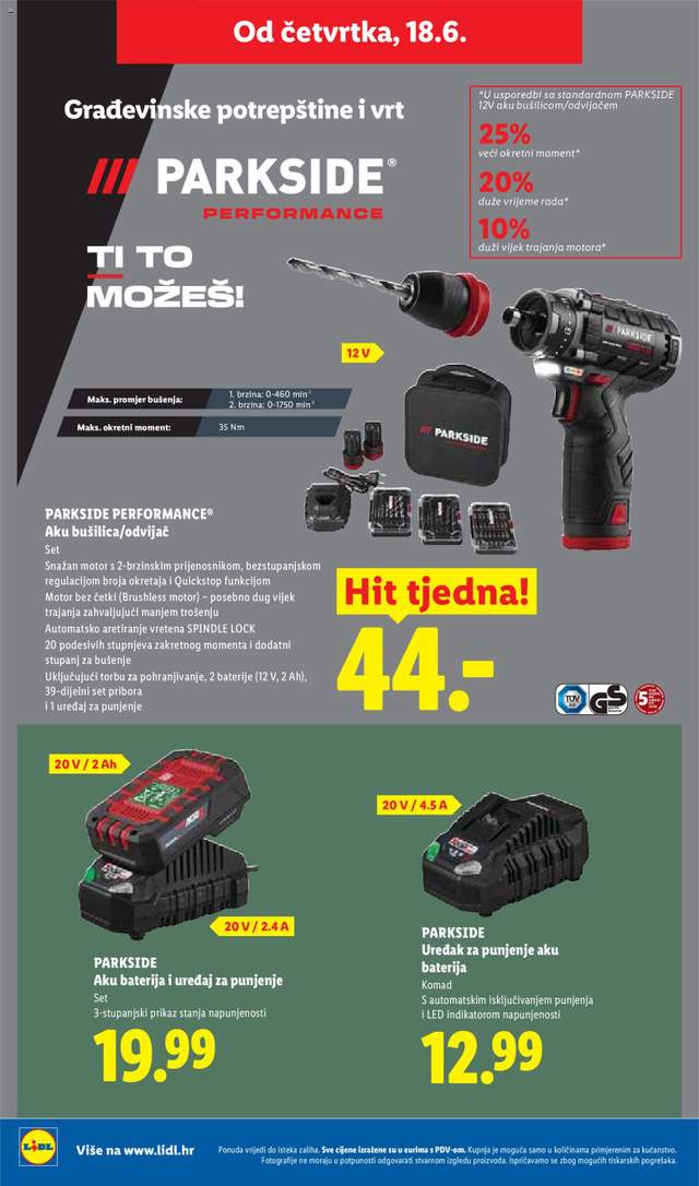Novi Lidl katalog od 15.06.