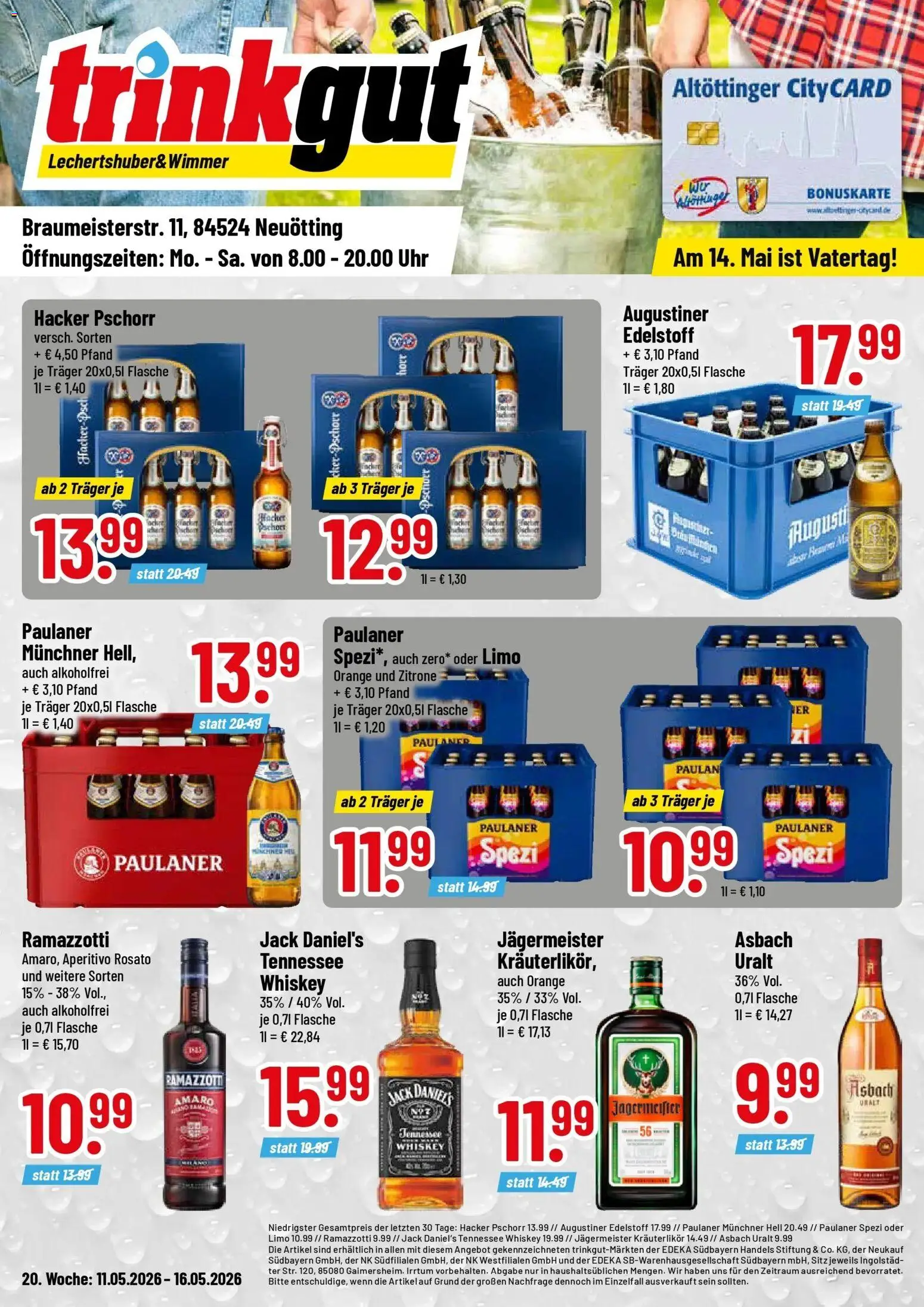 Vorschau von dem Prospekt des Geschäftes Trinkgut, gültig ab dem 10.05.2026