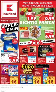 Vorschau von dem Prospekt des Geschäftes Kaufland, gültig ab dem 04.06.2026