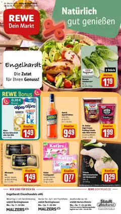 Vorschau von dem Prospekt des Geschäftes Rewe, gültig ab dem 20.07.2026