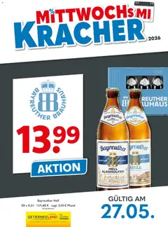 Vorschau von dem Prospekt des Geschäftes Getränkeland, gültig ab dem 27.05.2026