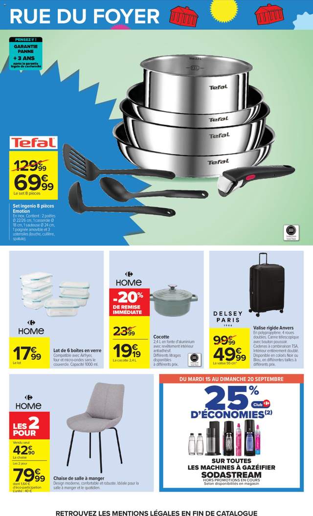 Nouveau catalogue Carrefour à partir du 15/09