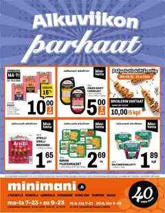 Kaupan Minimani Minimani tarjoukset esikatselu, voimassa 22/06/2026