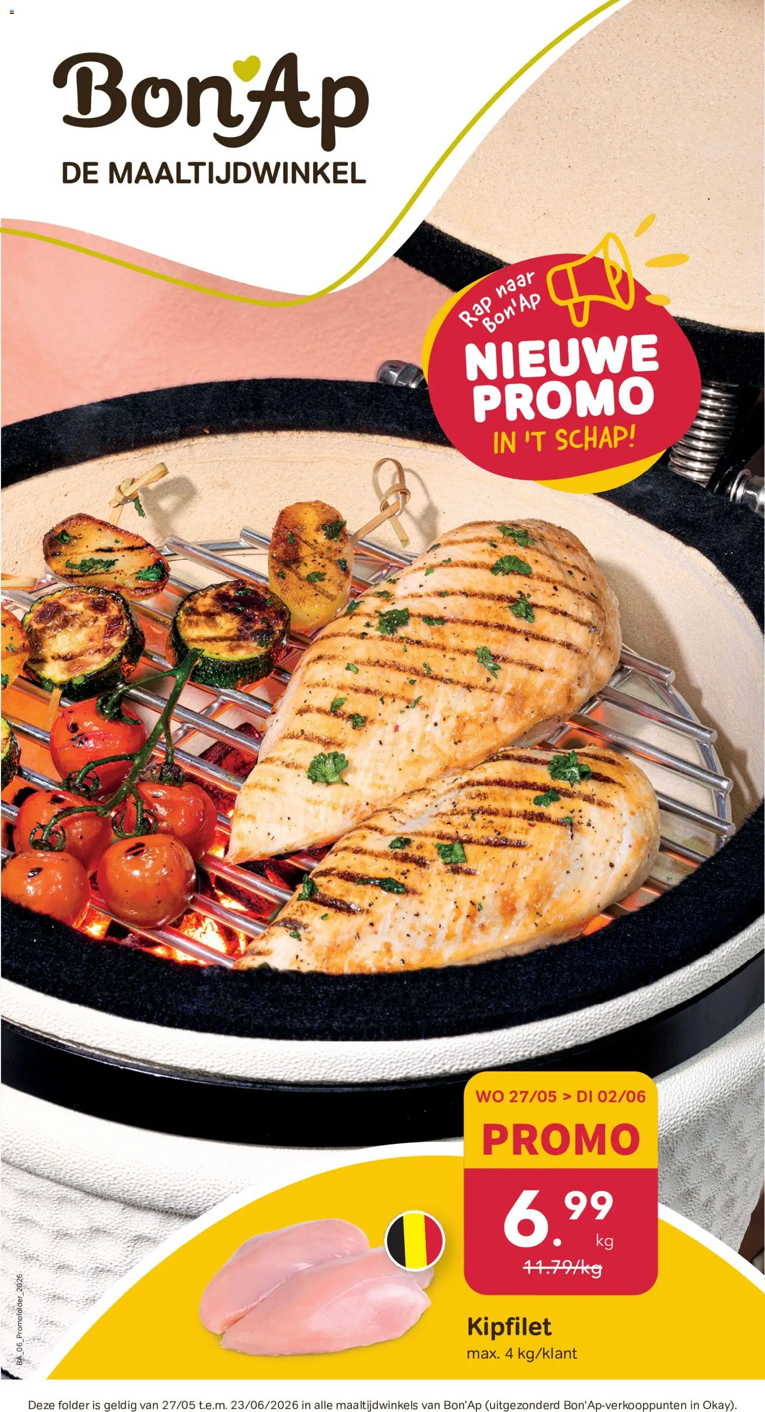 Voorbeeld van Bon Ap Folder/Publicité van winkel Bon Ap geldig vanaf 27/05/2026