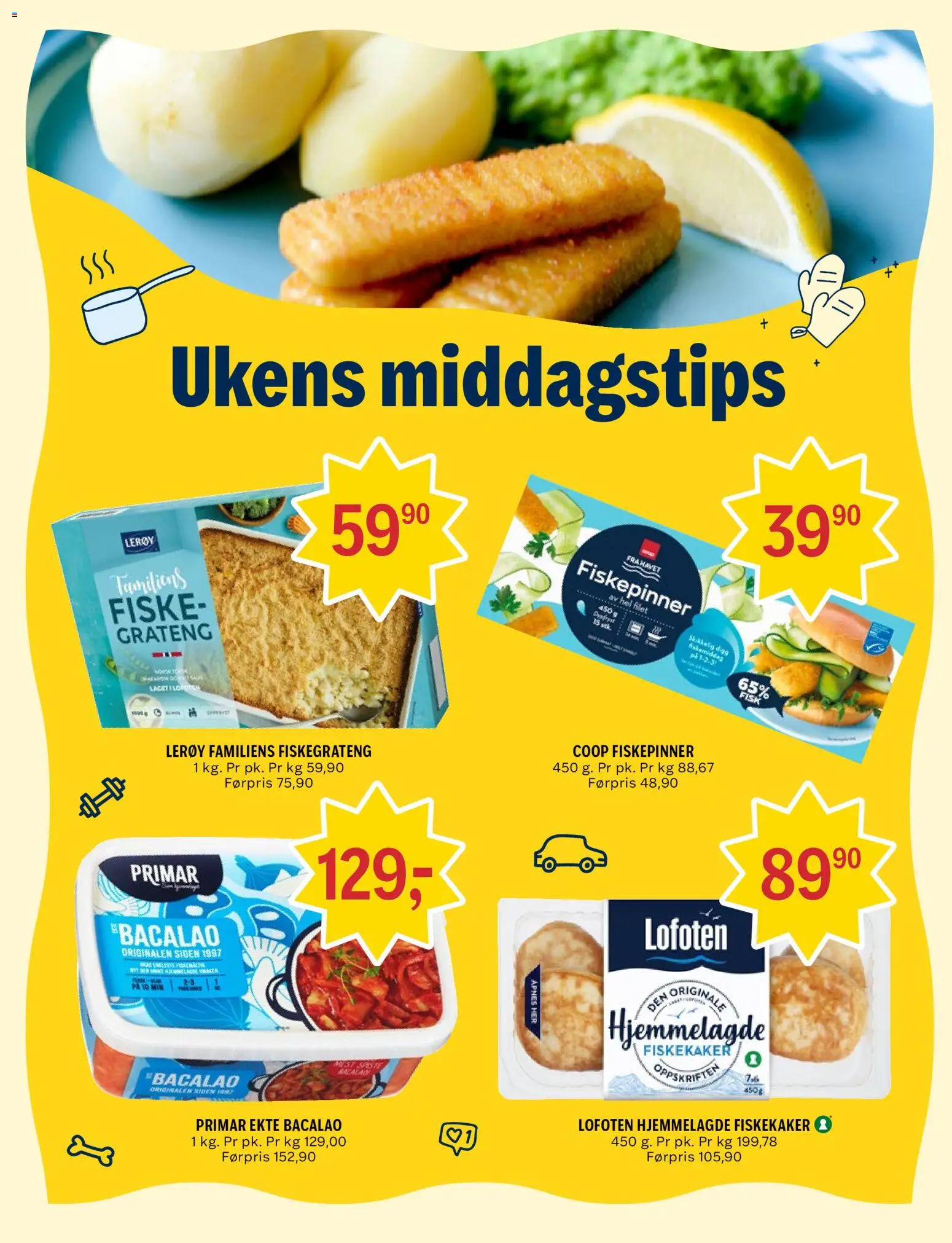 Forhåndsvis Coop Prix kundeavis fra butikk Coop Prix gyldig fra 24/08/2026