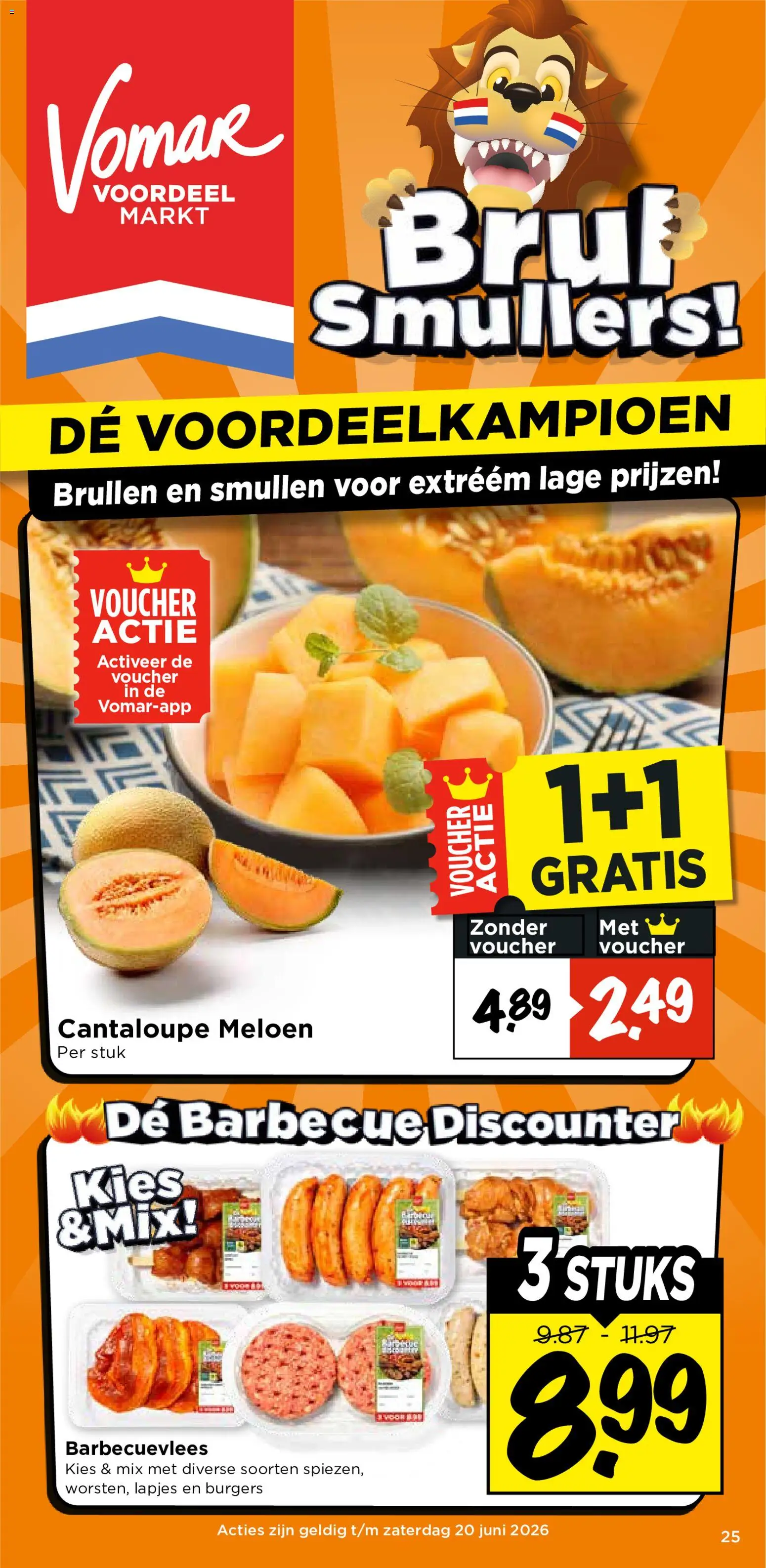 Voorbeeld van Vomar folder - Weekend folder van winkel Vomar geldig vanaf 18-06-2026