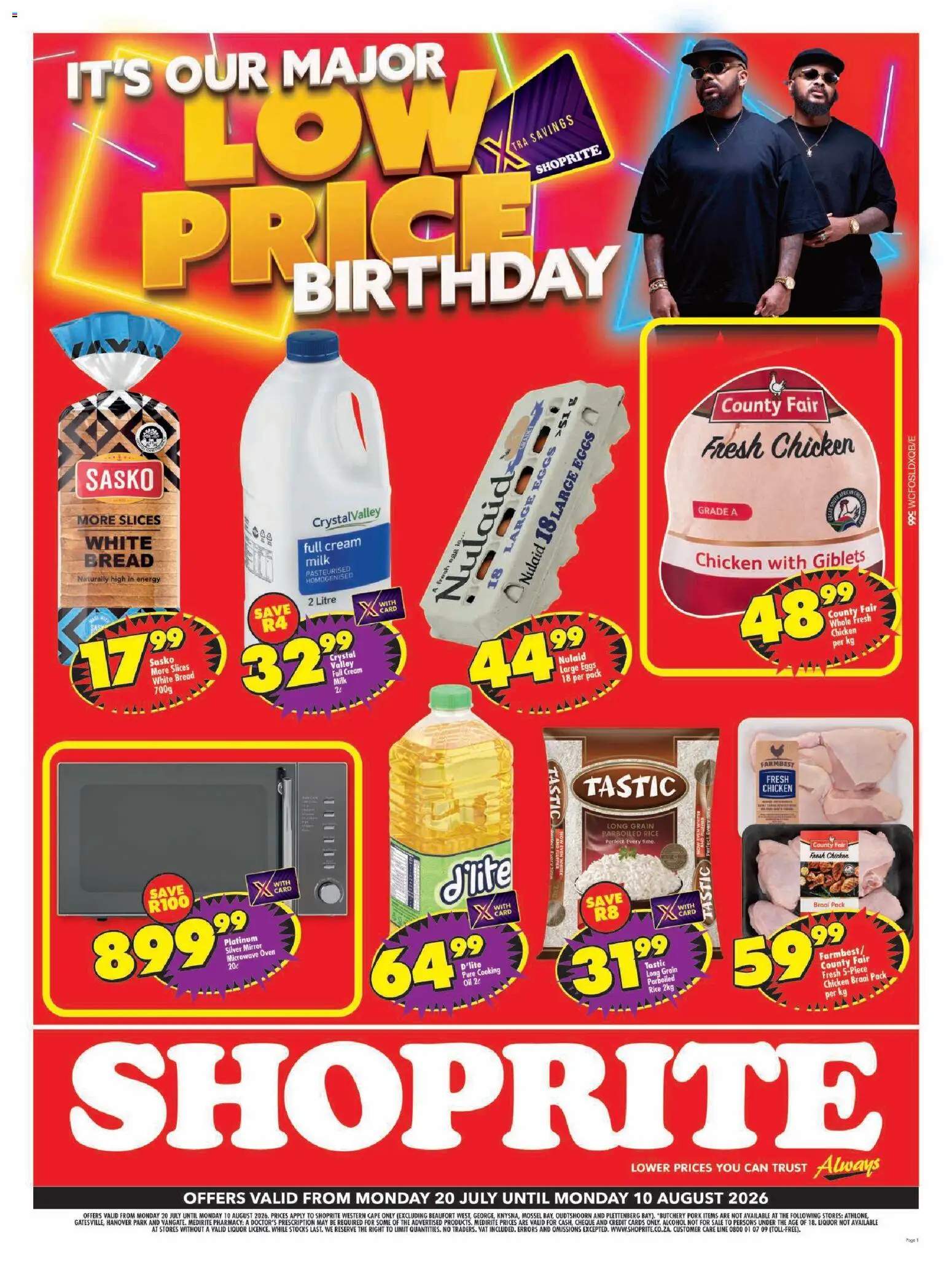 Preview of Shoprite flyer valid from 20/07/2026