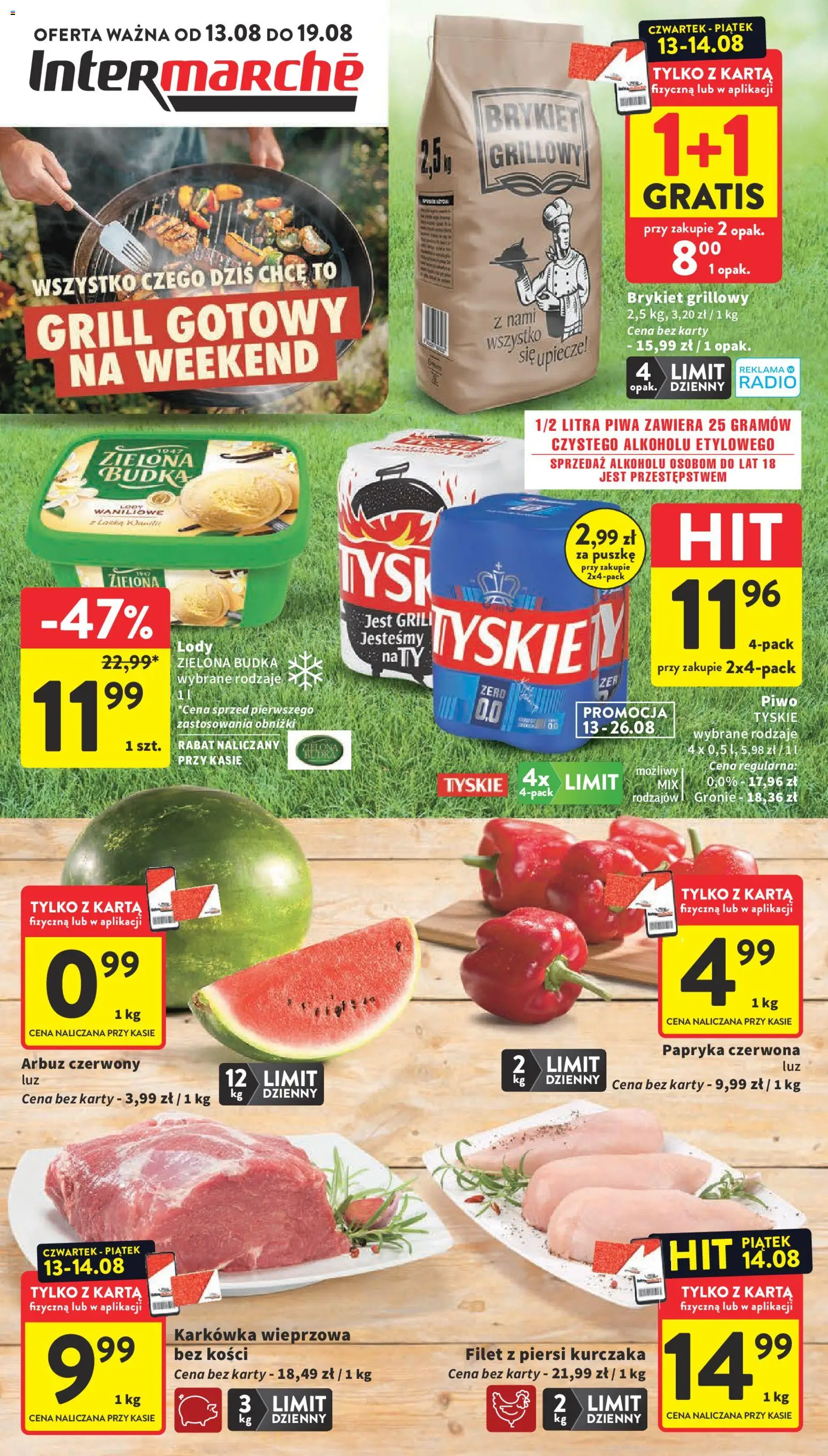 Pogląd gazetki "Intermarche gazetka" ze sklepu Intermarche ważnej od 13.08.2026