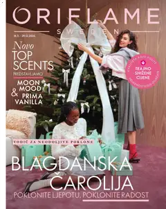 Pregled letka Oriflame Katalog trgovine Oriflame vrijedi od 18.11.2026