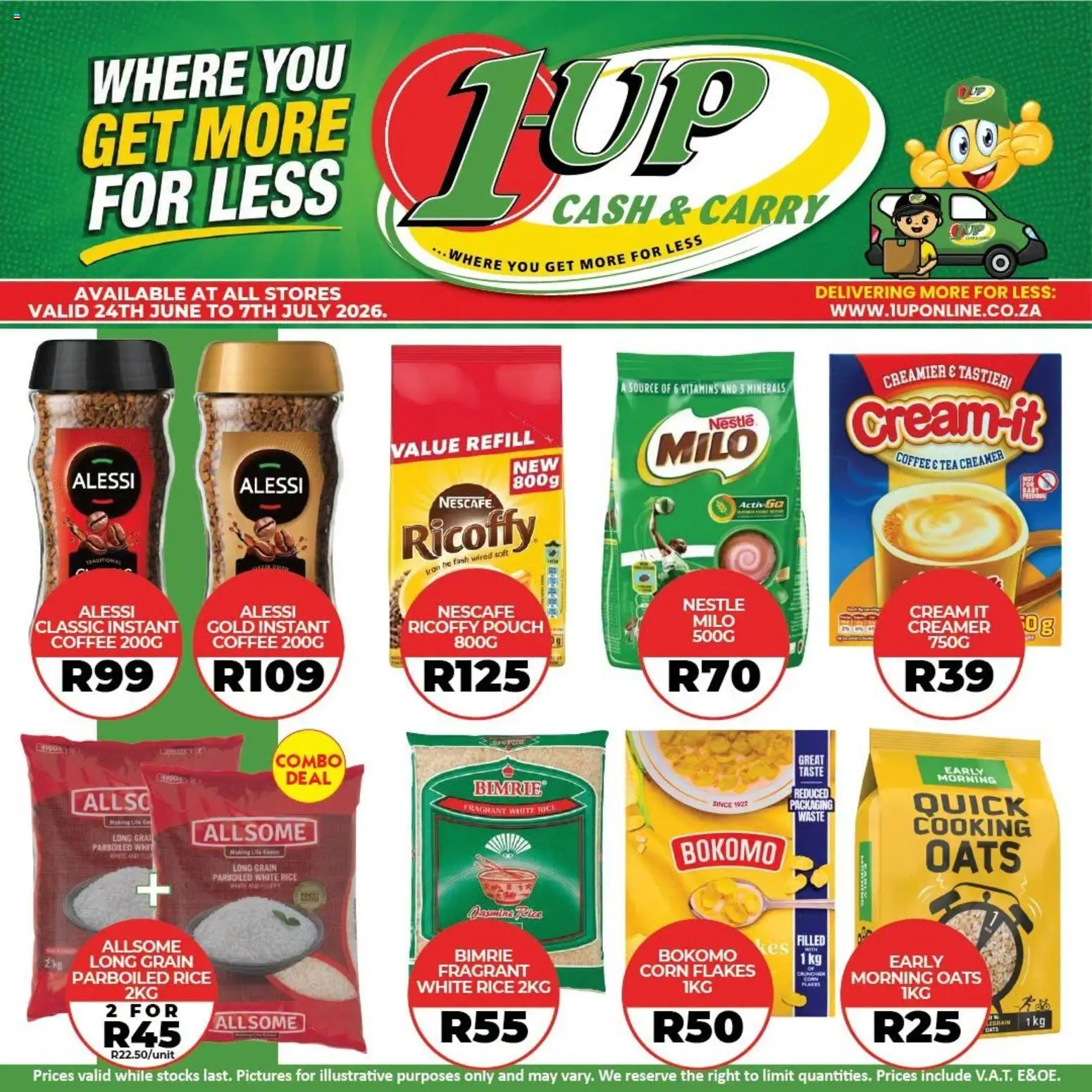 Preview of 1UP Cash & Carry flyer valid from 24/06/2026