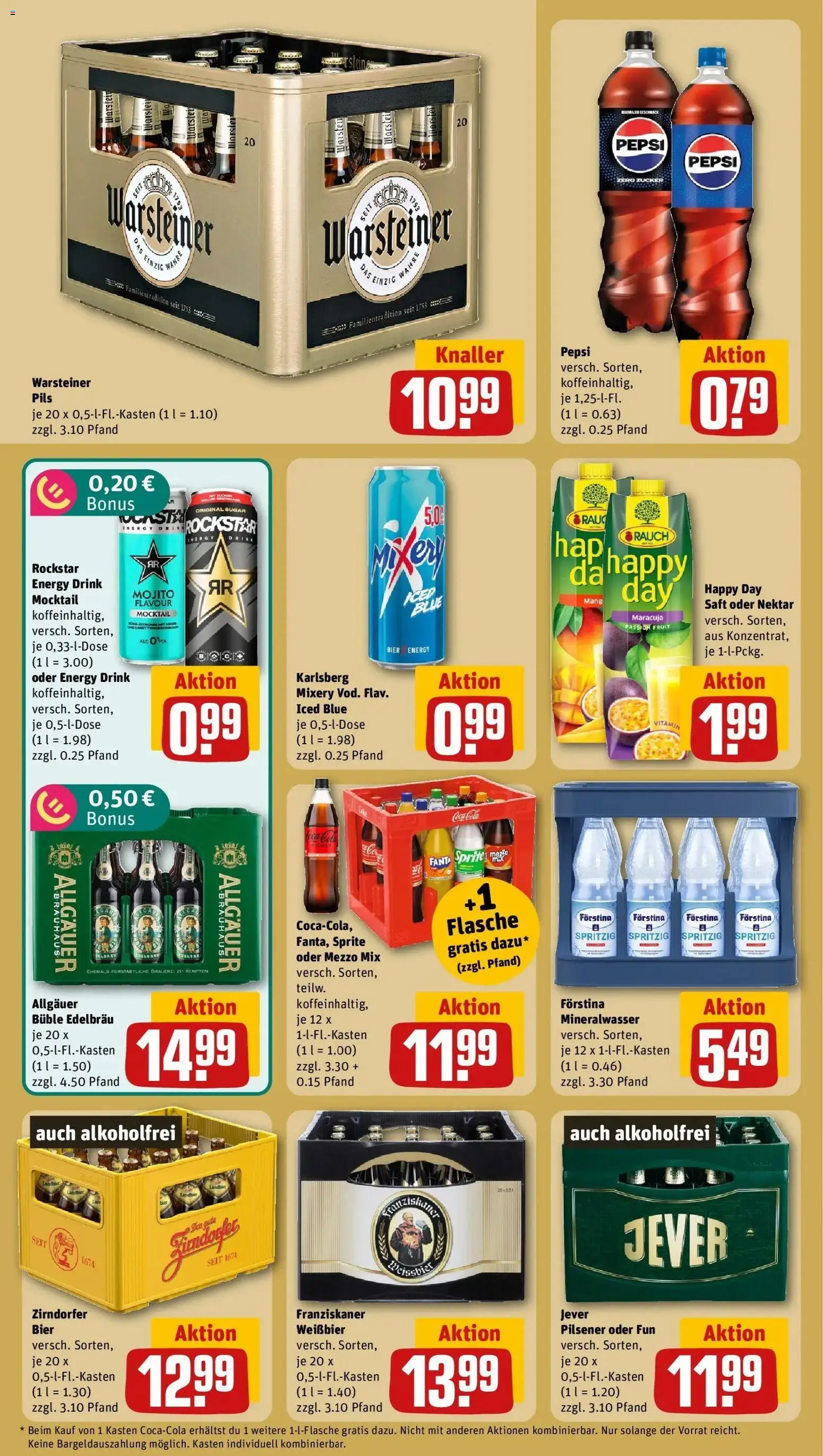 Vorschau von dem Prospekt des Geschäftes Rewe, gültig ab dem 12.10.2026