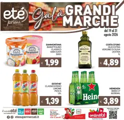 Anteprima dell'opuscolo Eté volantino Prime dal negozio Eté valido da 19/08/2026