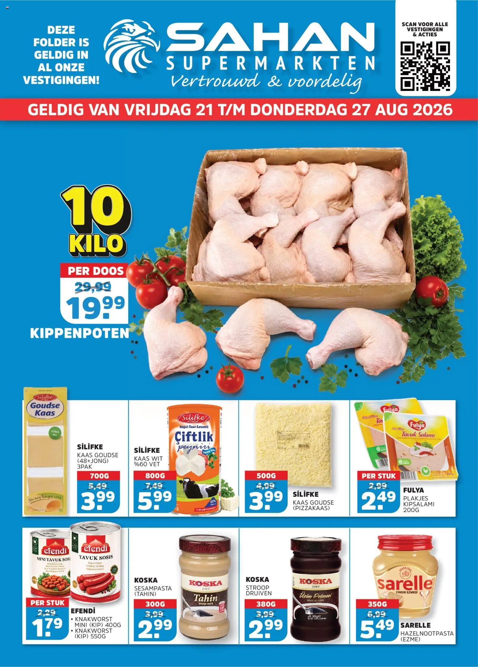 Voorbeeld van Sahan folder van winkel Sahan geldig vanaf 21-08-2026