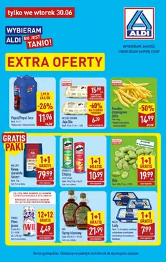 Náhled nabídky: Aldi Polsko Aldi Polsko leták - Extra oferta platný od 30.06.2026