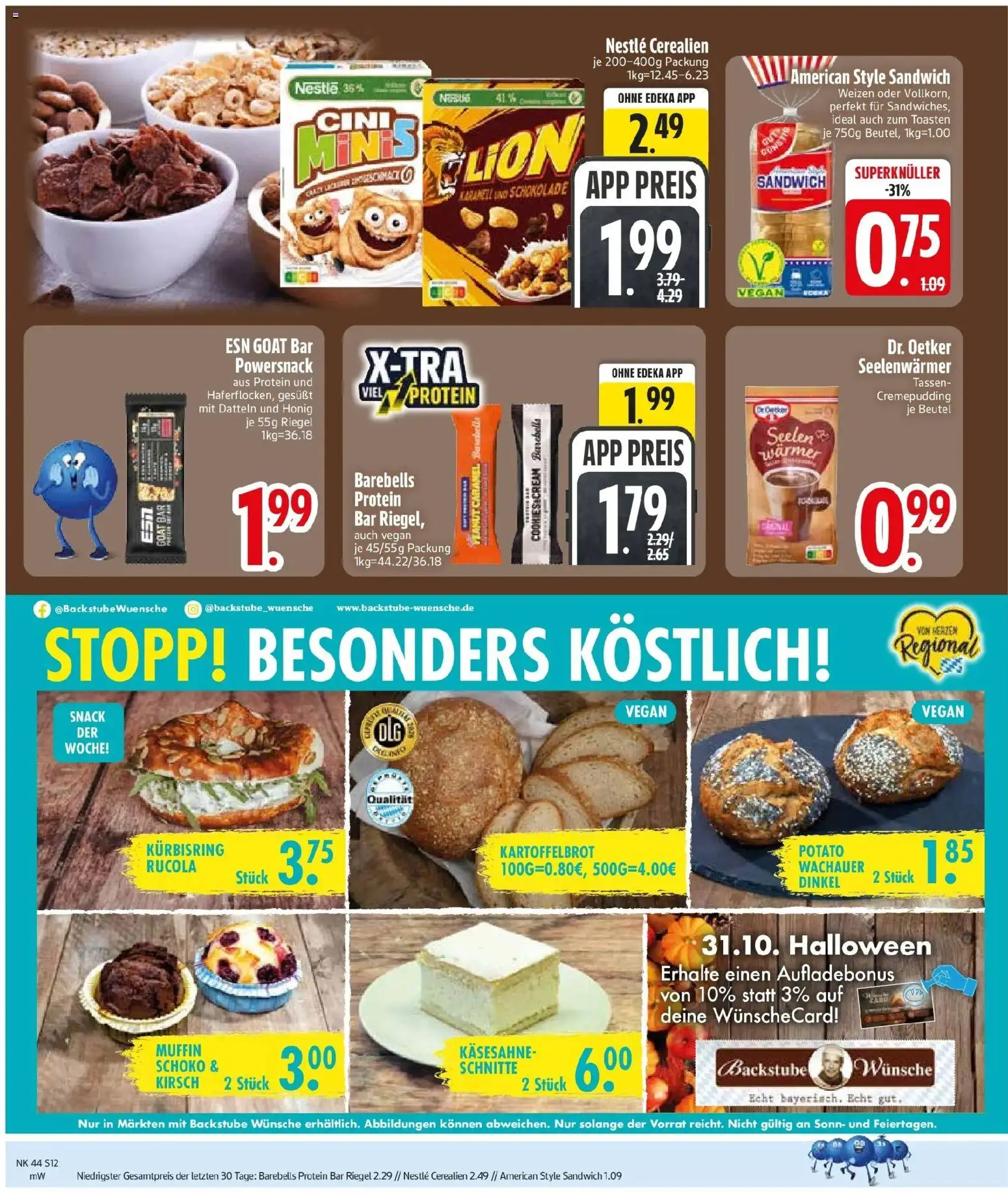 Vorschau von dem Prospekt des Geschäftes Edeka, gültig ab dem 26.10.2026