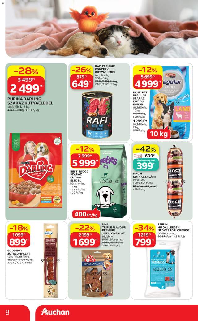 Új Auchan akciós újság 09.10.