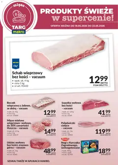 Pogląd gazetki "Makro gazetka - Produkty świeże w supercenie" ze sklepu Makro ważnej od 18.05.2026