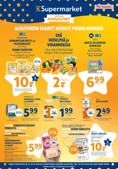 Kaupan K-Supermarket K-Supermarket tarjoukset esikatselu, voimassa 26/10/2026