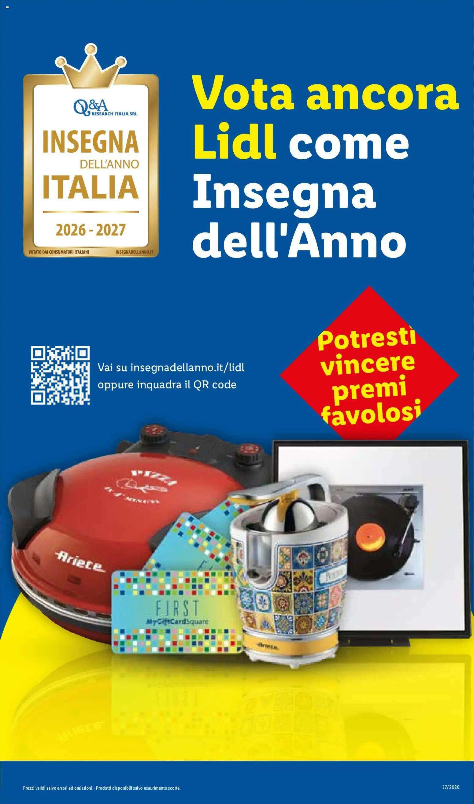 Anteprima dell'opuscolo Lidl volantino dal negozio Lidl valido da 10/09/2026 - Pizza