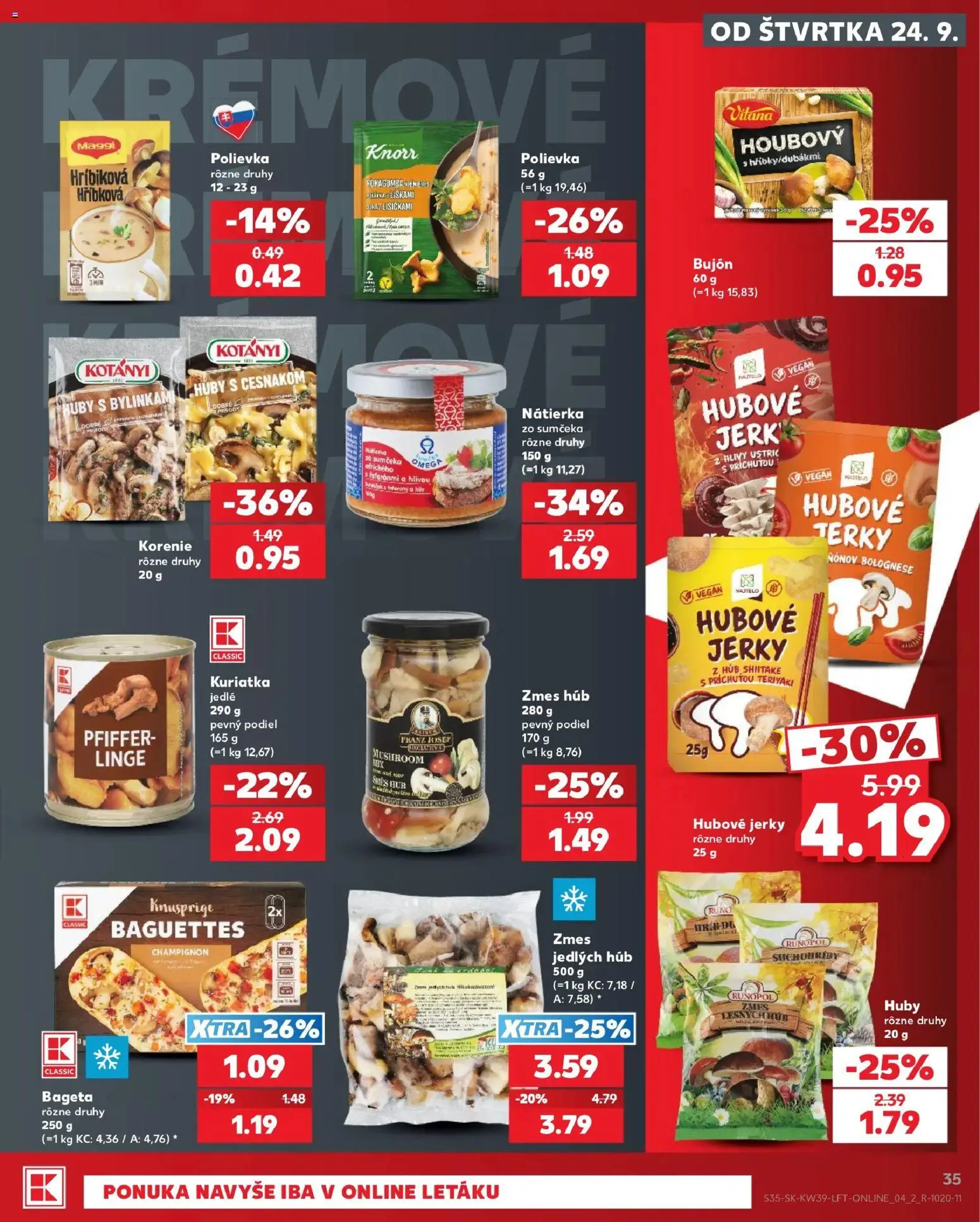 Náhľad Kaufland letáku platného od 24.09.2026