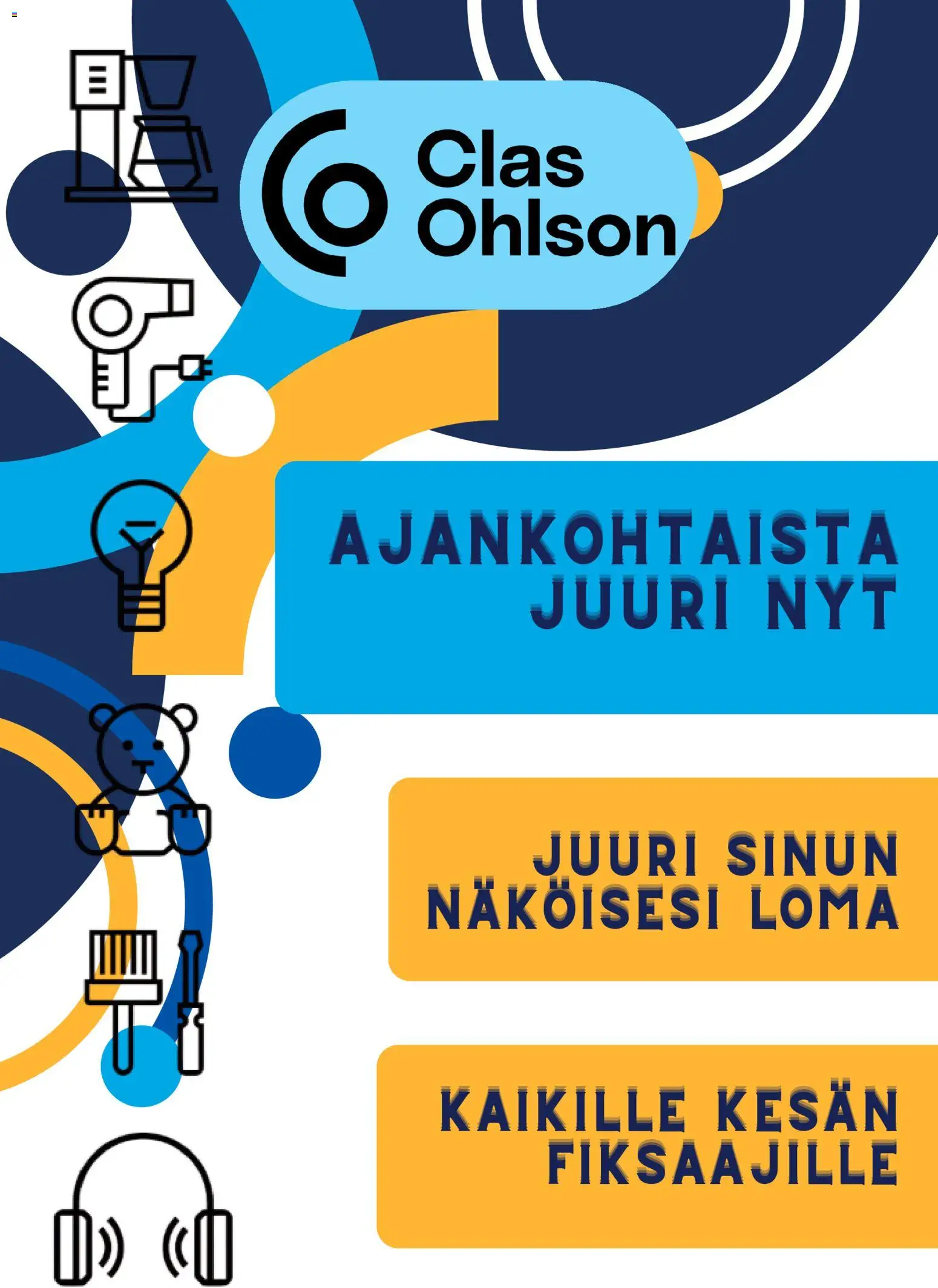 Kaupan Clas Ohlson Clas Ohlson tarjoukset esikatselu, voimassa 19/06/2026