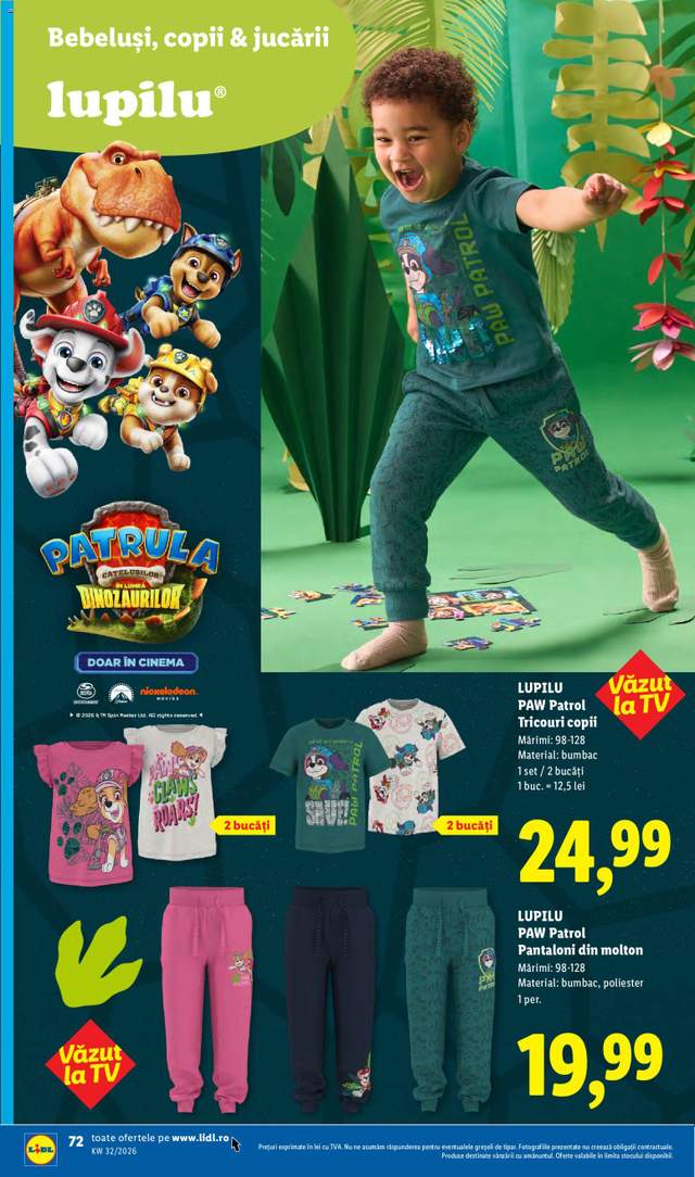 Noul catalog Lidl de la 03.08.