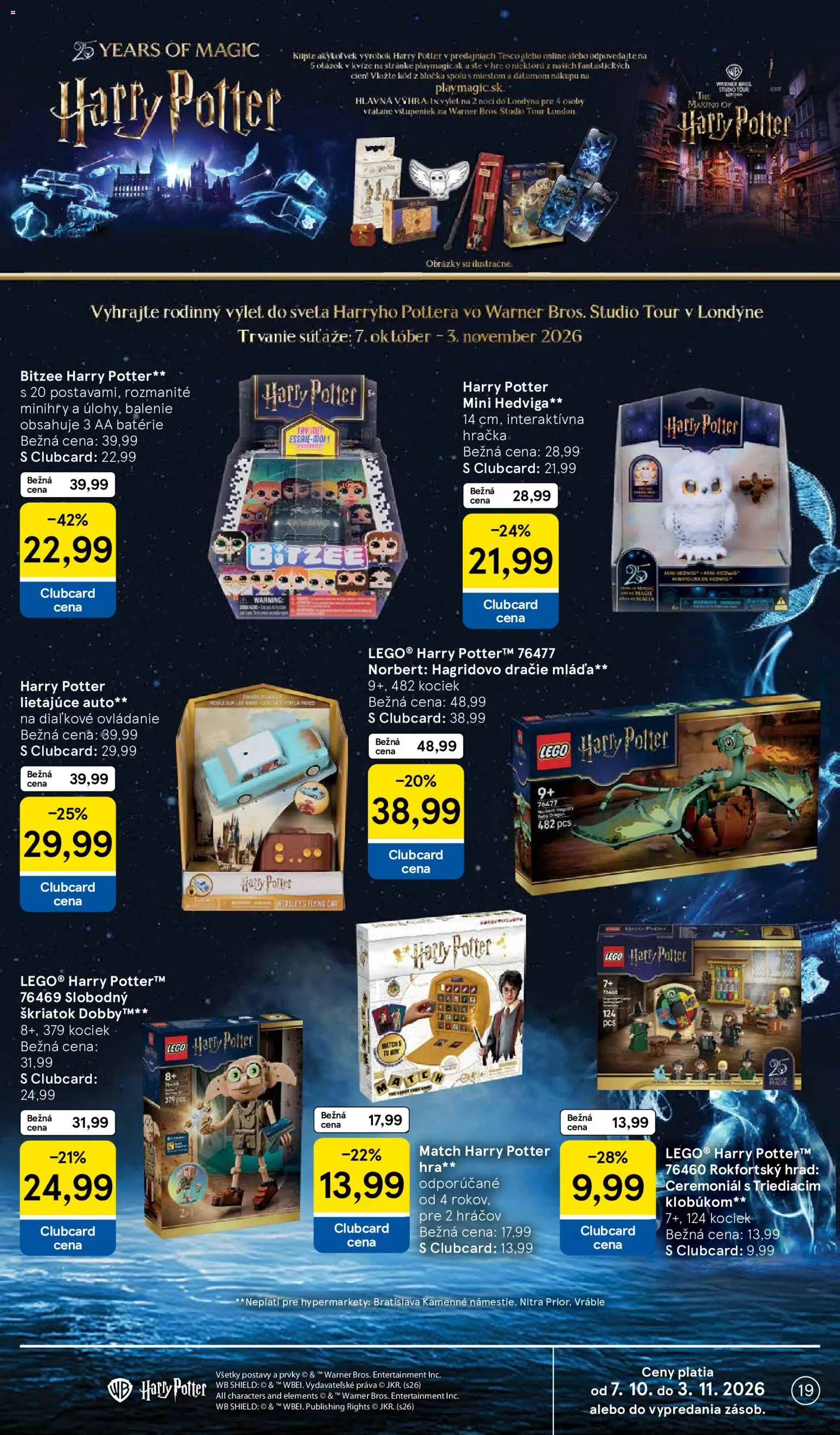 Náhľad Tesco letáku platného od 07.10.2026